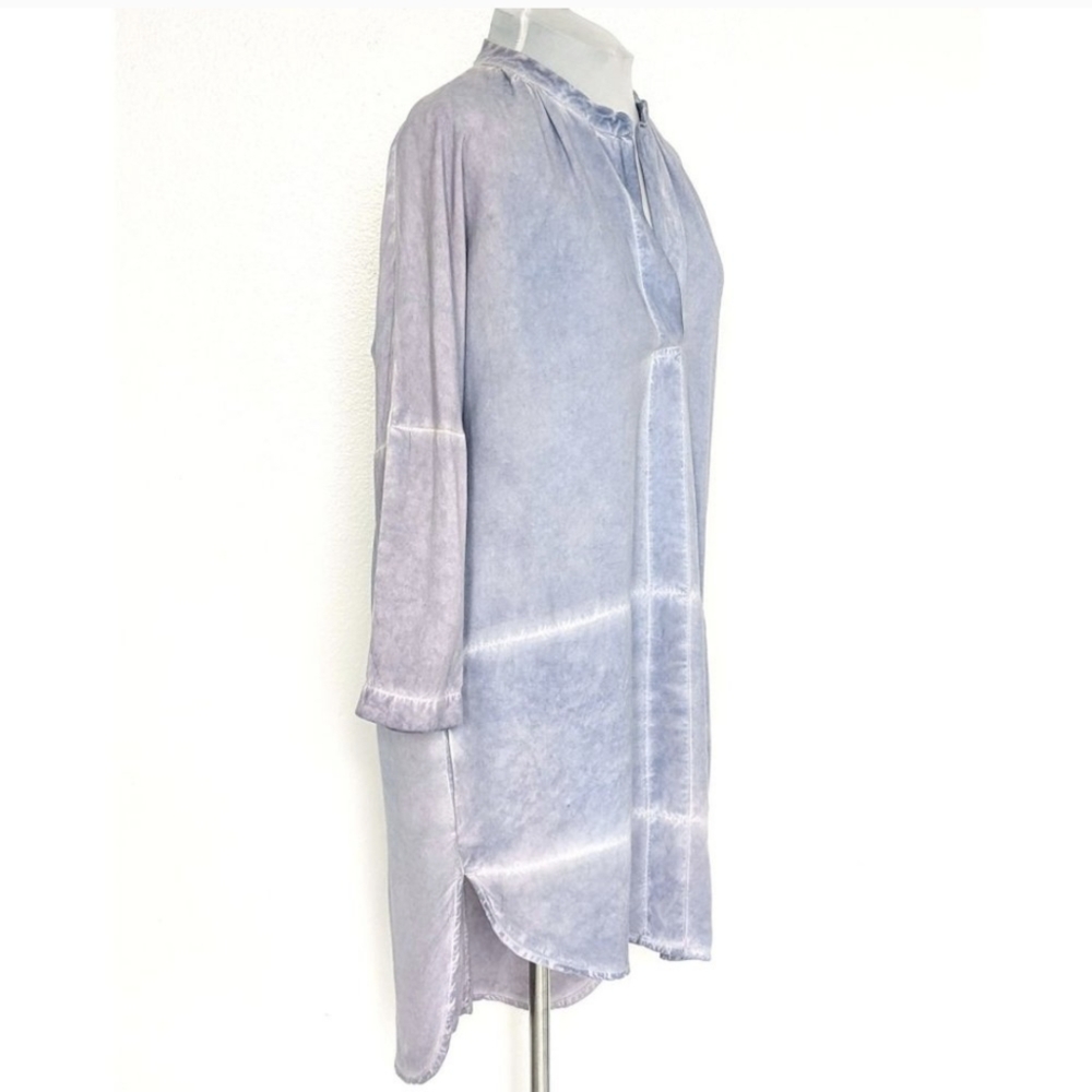 Porridge by Anthropologie tencel feel tiedye wash lightweight 3/4 sleeve dress S - Picture 3 of 12